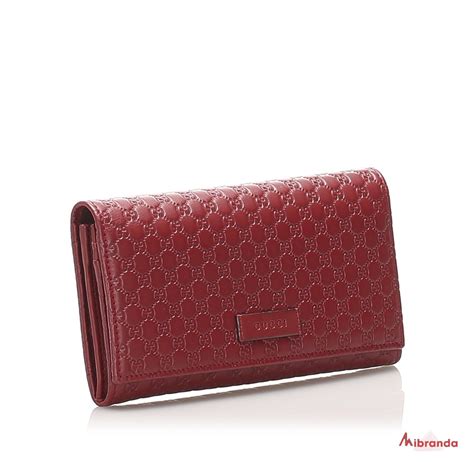 gucci caja roja|cartera gucci mujer.